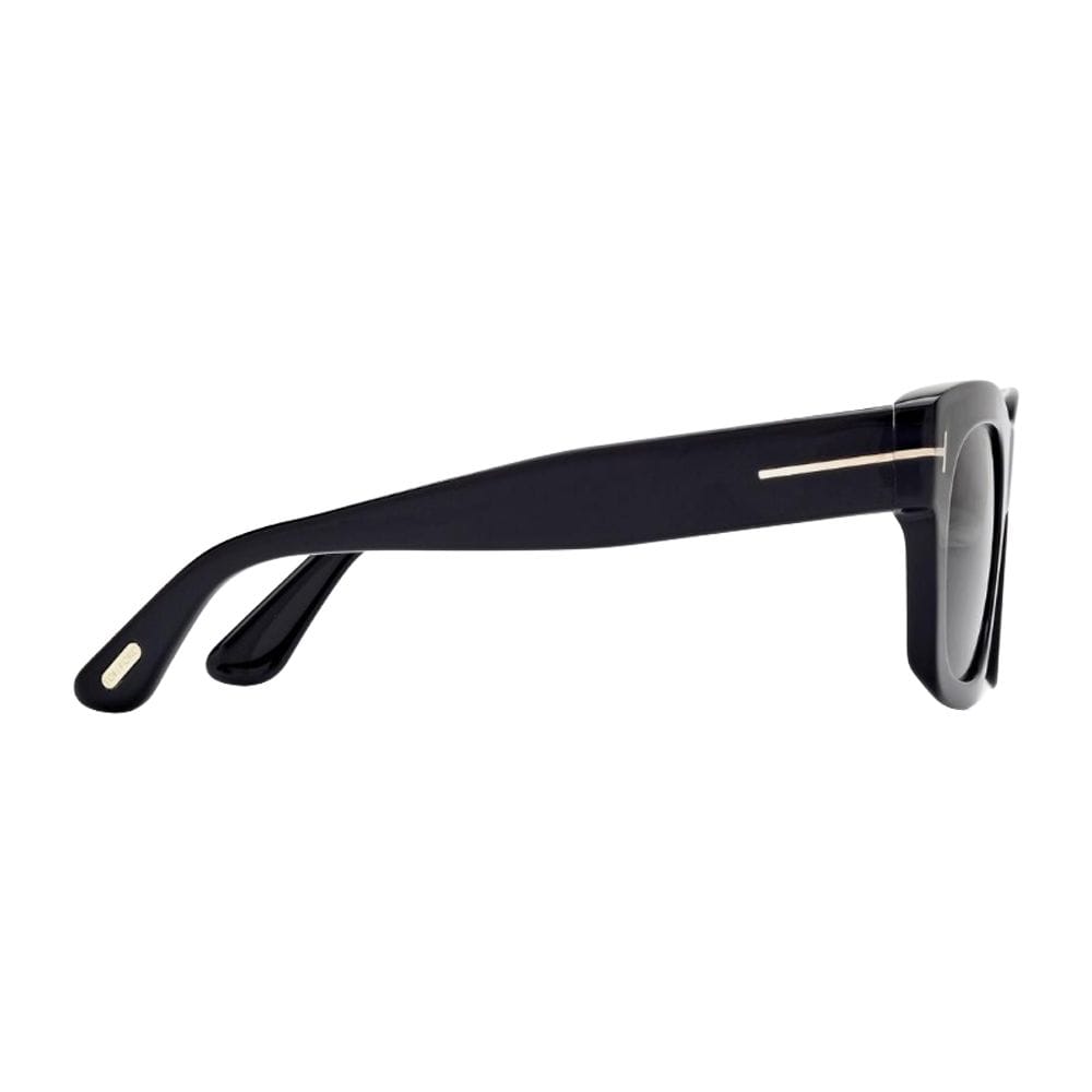 Tom Ford Emma-02 FT1314 Sunglasses – Oversized Butterfly Frame, Acetate Designer Eyewear, UV Protection Lenses | Black/Grey - 889214626141