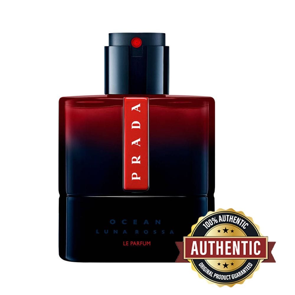 Prada Luna Rossa Ocean Le Parfum 100ML for Men - Lemon Essence, Saffron Accord & Oakwood Smoky Amber Fragrance | 3614274089356