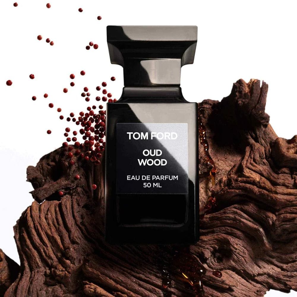 Tom Ford Oud Wood Eau de Parfum 100ML – Oud, Cardamom & Sandalwood Amber Woody Unisex Fragrance | 888066024099