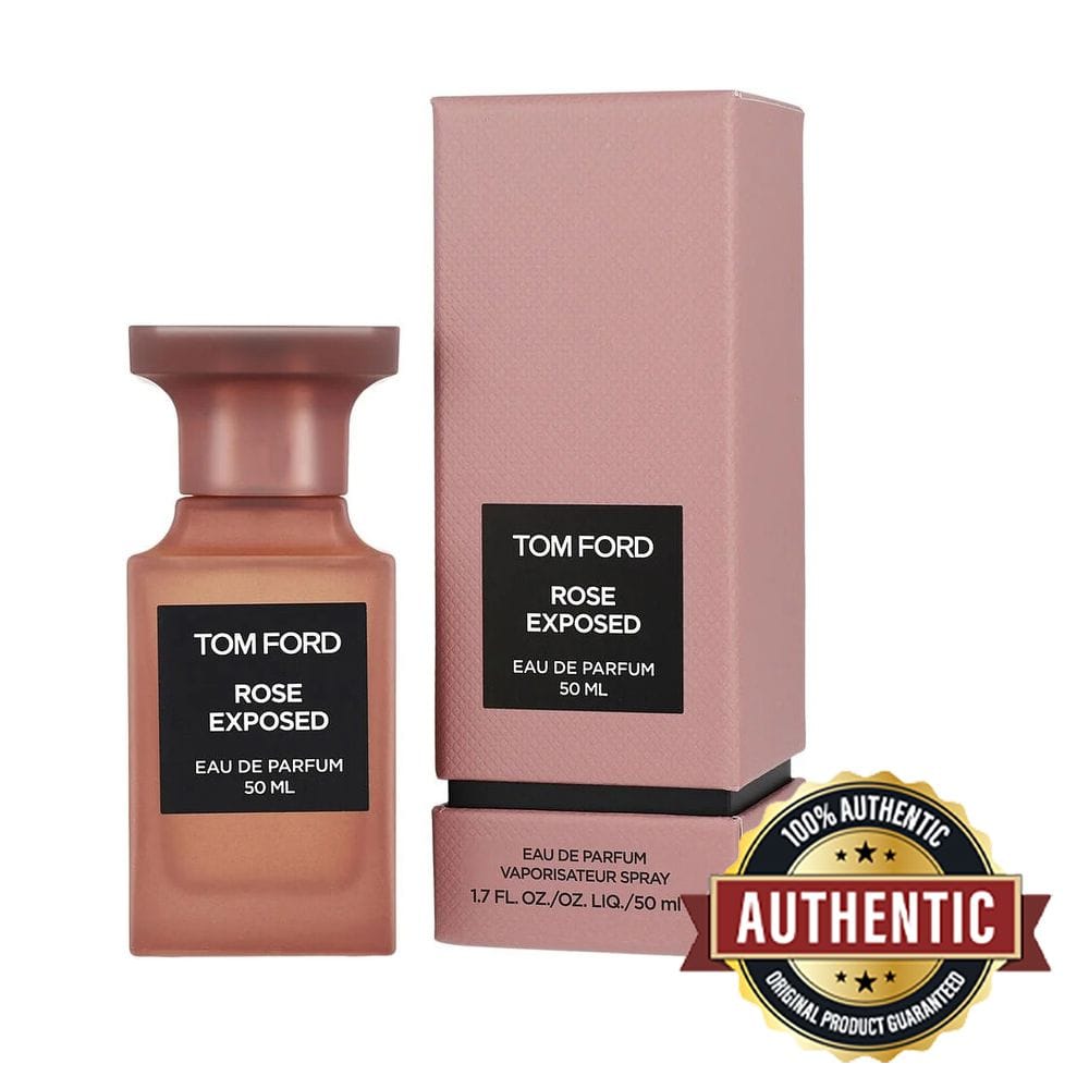 Tom Ford Rose Exposed Eau de Parfum 50ML - Rose Oil, Pink Pepper & Sandalwood Floral Woody Musk Unisex Fragrance | 888066164207