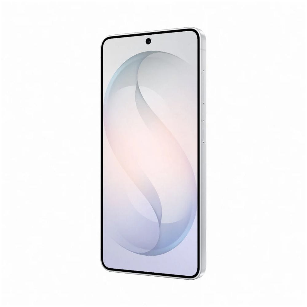 هاتف سامسونج جالكسي إس 26 5G بذاكرة عشوائية سعة 12 جيجابايت وسعة تخزين 256 جيجابايت - شاشة دايناميك أموليد 2X مقاس 6.3 بوصة، جالكسي للذكاء الاصطناعي، معالج سنابدراجون 8 إيليت | أبيض - SM-S942BZWOMEA