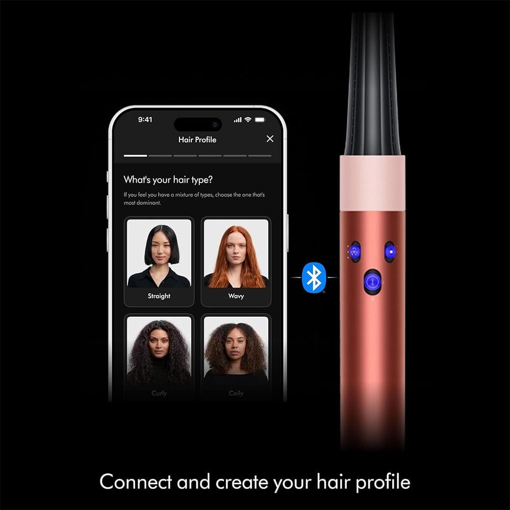 Dyson Airwrap Multi-Styler & Dryer, 1300W Digital Motor, Coanda Air Styling, Intelligent Heat Control & Multiple Attachments | Ceramic Pink/Rose Gold - HS08 T1/T2