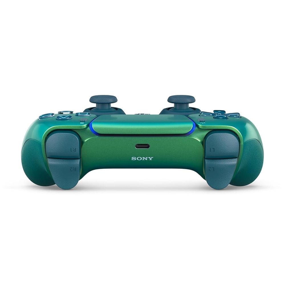 Sony PlayStation 5 DualSense Wireless Controller with Haptic Feedback, Adaptive Triggers, Built-in Microphone & Signature Comfort Design | Chrome Teal - 711719587569