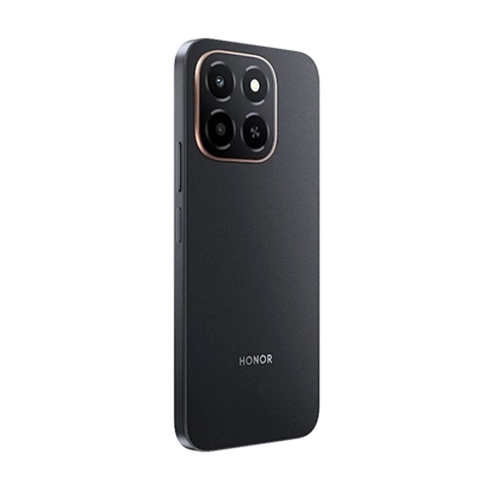 Honor X6c Smartphone, 6GB RAM, 128GB Storage, 6.61-Inch 120Hz Display, 50MP AI Camera, 5300mAh Battery & Side Fingerprint Sensor | Black