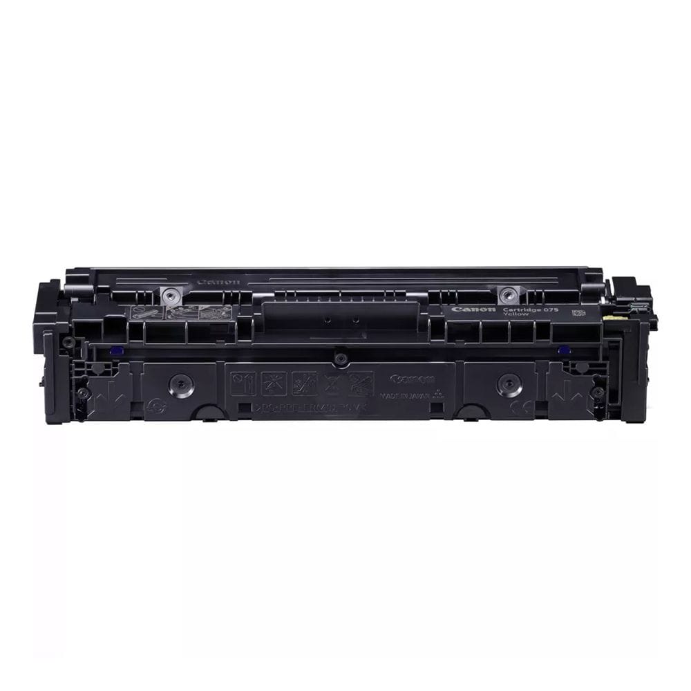 Canon 075 Laser Toner Cartridge, Genuine Yellow Toner, Standard Yield 1300 Pages, High-Quality Color Printing & Canon i-SENSYS Compatibility | Yellow - 4549292224238