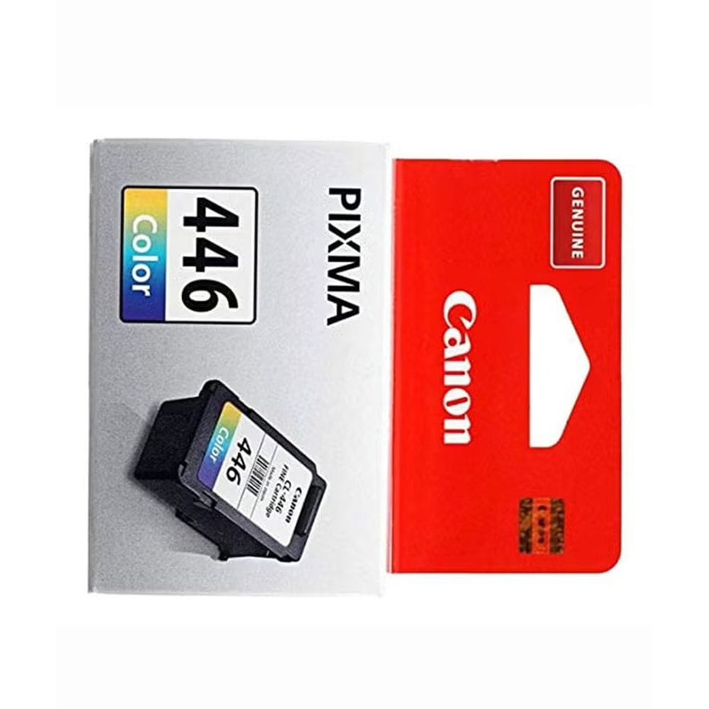Canon CL-446 Color Ink Cartridge, Genuine Canon Tri-Color Ink, Sharp Color Documents & PIXMA Printer Compatibility | Cyan/Magenta/Yellow - 4960999974484