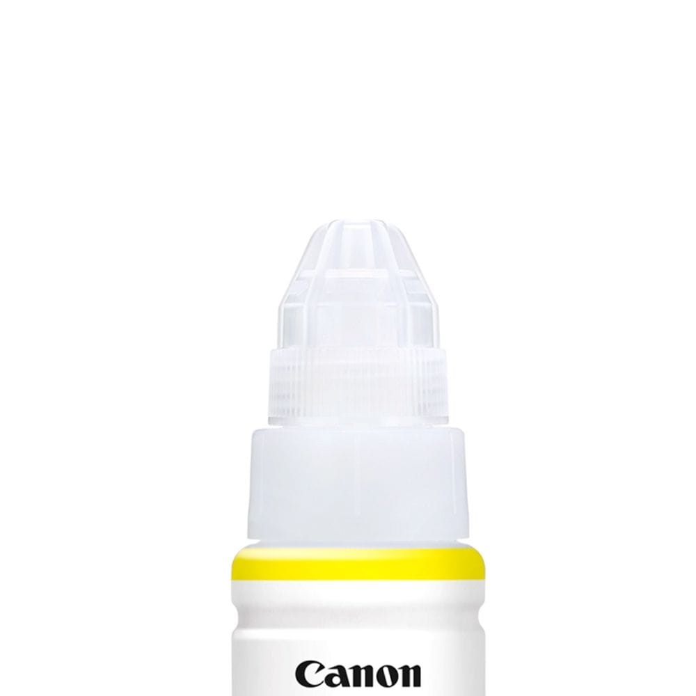 Canon GI-490 Yellow Ink Bottle, Genuine Canon Ink, High Yield 7000 Pages, Refillable Ink Tank System & PIXMA G Series Compatibility | Yellow - 4549292041781