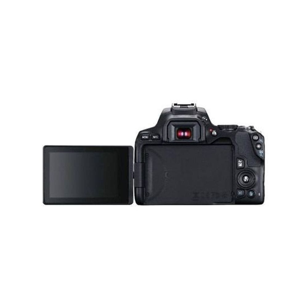 Canon EOS 250D DSLR Camera Double Lens Kit, 24.1MP APS-C Sensor, DIGIC 8 Processor, 4K Video, 18-55mm & 75-300mm Lenses, Dual Pixel CMOS AF | Black - 8714574661551