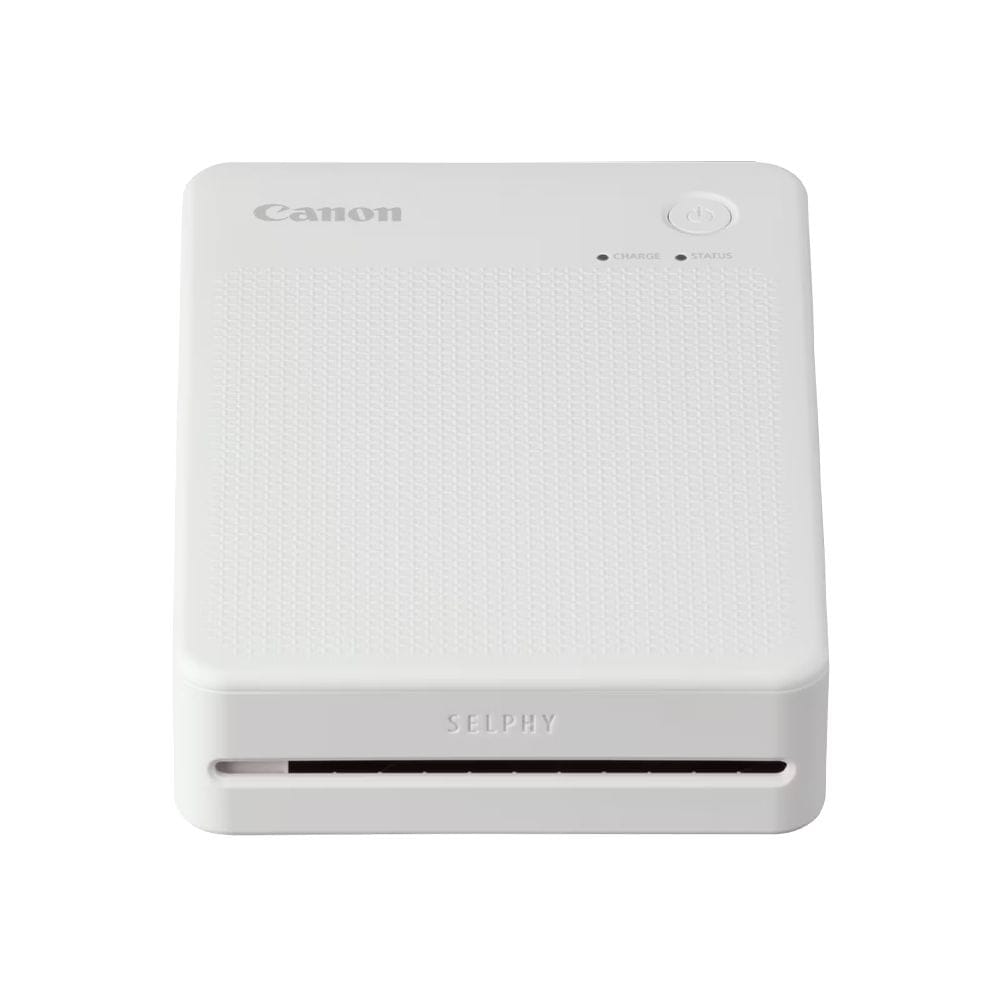Canon SELPHY QX20 Portable Photo Printer, Wi-Fi Connectivity, Dye-Sublimation Printing, Smartphone Photo Printing & Square Photo Format | White - 4549292238457