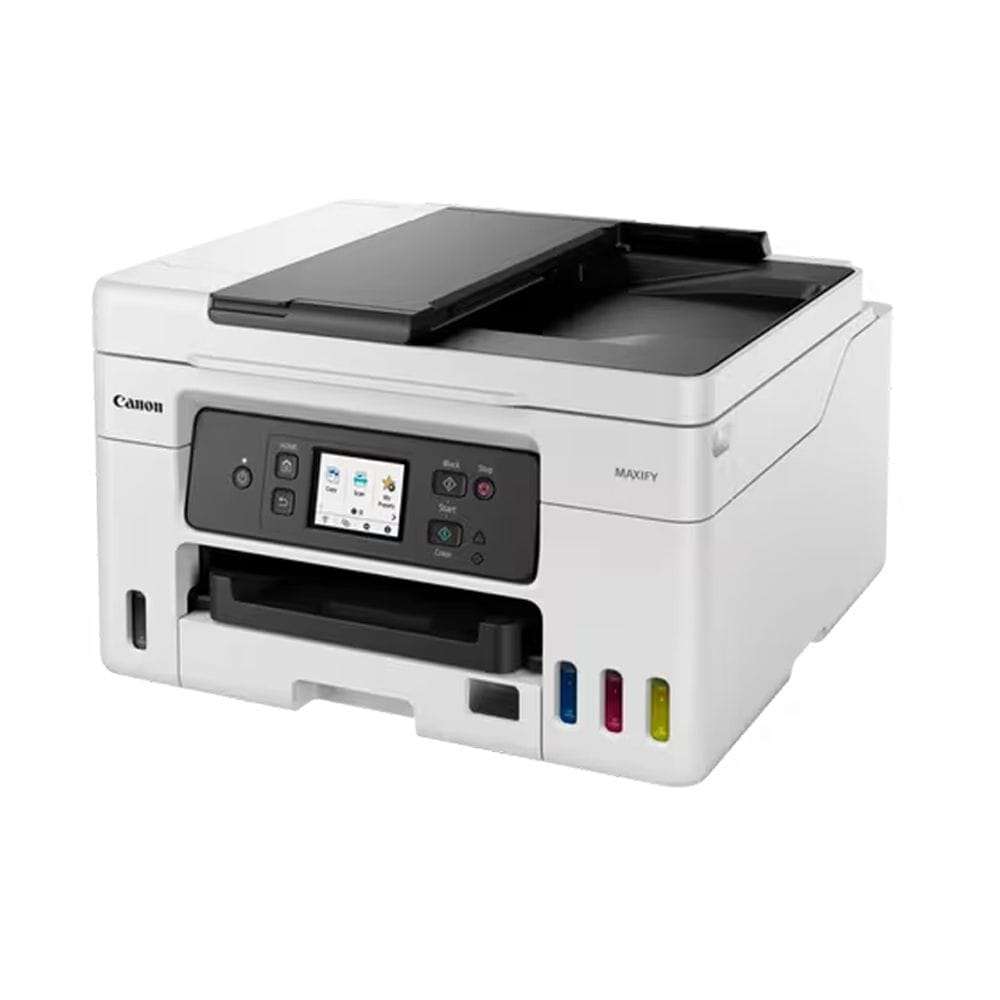 Canon MAXIFY GX4040 Ink Tank All-in-One Printer, Print Scan Copy Fax, Wi-Fi Connectivity, Automatic Document Feeder & MegaTank Refillable System | White - 4549292204285