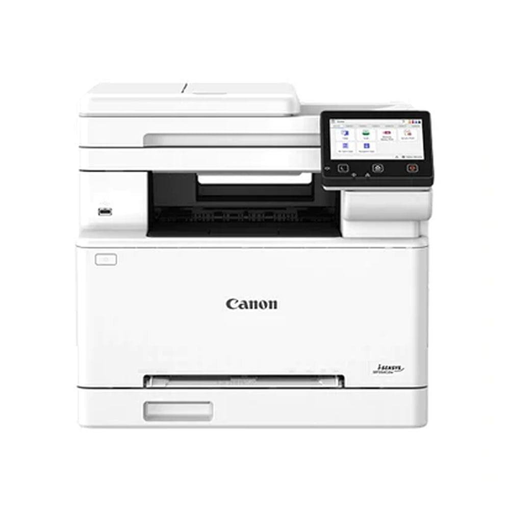 Canon i-SENSYS MF664Cdw Color Laser Multifunction Printer, Print Copy Scan, 25ppm Print Speed, Duplex Printing & Wi-Fi Direct | White - 4549292242140