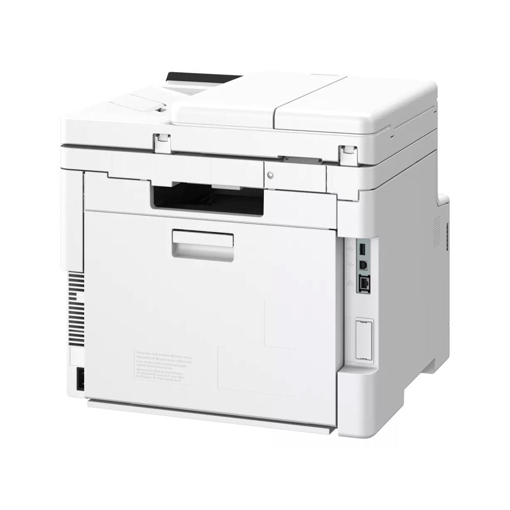 Canon i-SENSYS MF667Cdw Color Laser Multifunction Printer, Print Copy Scan Fax, 25ppm Print Speed, Duplex Printing & Wi-Fi Direct | White - 4549292241969