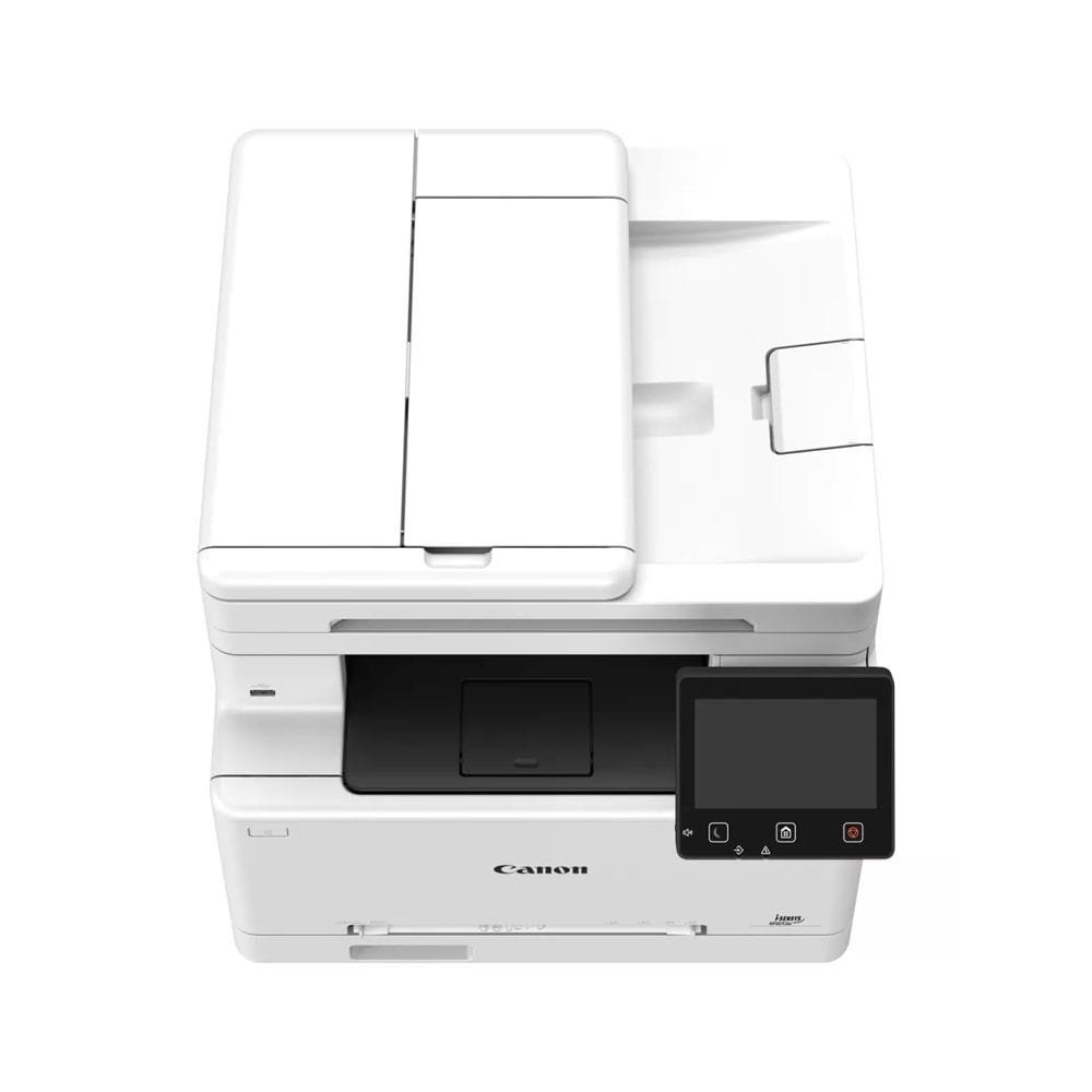 Canon i-SENSYS MF667Cdw Color Laser Multifunction Printer, Print Copy Scan Fax, 25ppm Print Speed, Duplex Printing & Wi-Fi Direct | White - 4549292241969