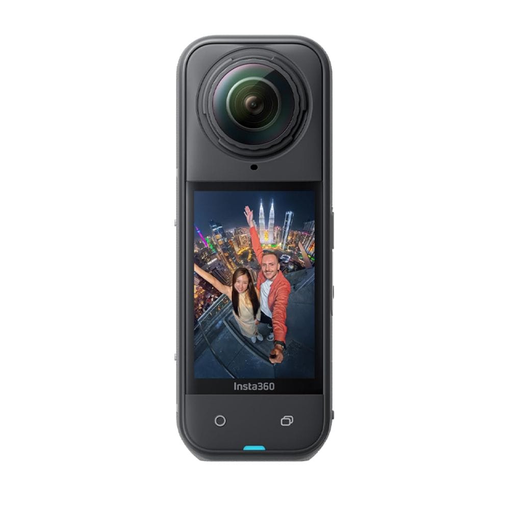 Insta360 X5 Essentials Bundle 360 Action Camera, 8K 360° Video, 72MP Photos, Triple AI Chip, FlowState Stabilization & Invisible Selfie Stick | Black - 6977644761496
