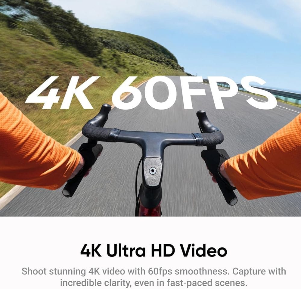 Insta360 GO Ultra Standard Bundle Action Camera, 4K HDR Video, 72MP Photos, AI-Powered Editing, Waterproof Design & Hands-Free POV Capture | Midnight Black - 6977644761045