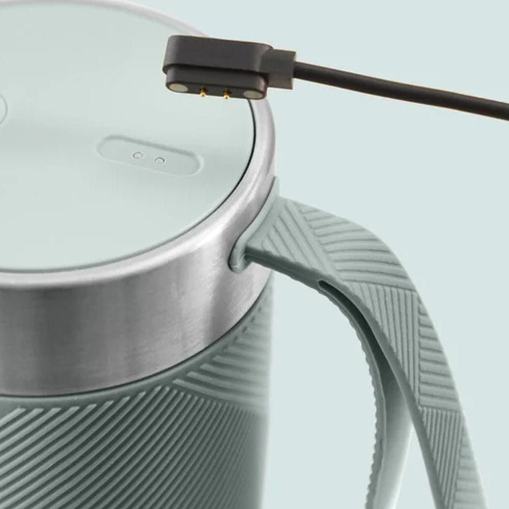 Moulinex Lightmix Portable Blender 300ml, Dishwasher Safe Jar, Powerful Battery, Incredible Results In Just 40 Seconds - Light Green - LM1C0410