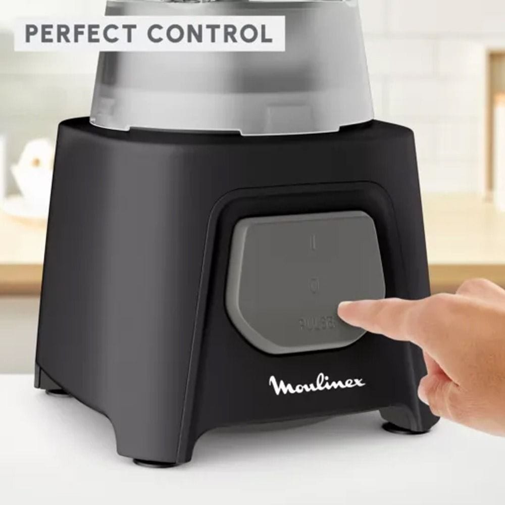 Moulinex Blendeo Blender 450W, 1.5L Capacity, Zelkrom Blades, 220-240V, 50/60Hz - Black - LM2B2828
