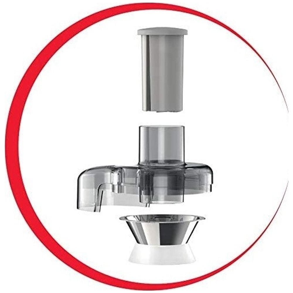 Moulinex Frutelia + Juice Extractor 350W, 950ml Pulp Container Capacity, 2 Speed + Pulse Function, Locking System - White - JU370127
