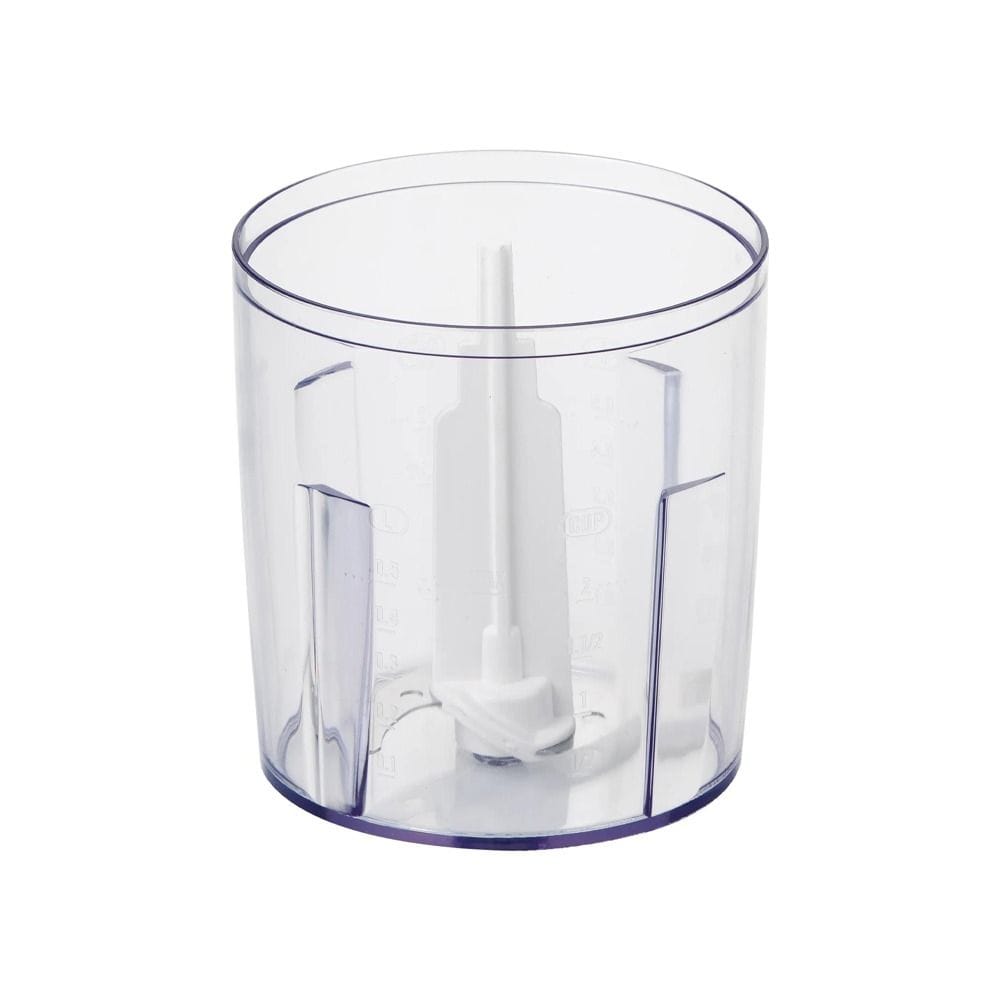 Moulinex Multi Moulinette 3 In 1 Mini Chopper 400W, 500ml Capacity, Intuitive 2-Speed Control, Stainless Steel Blades, Easy To Use - White - AT711161
