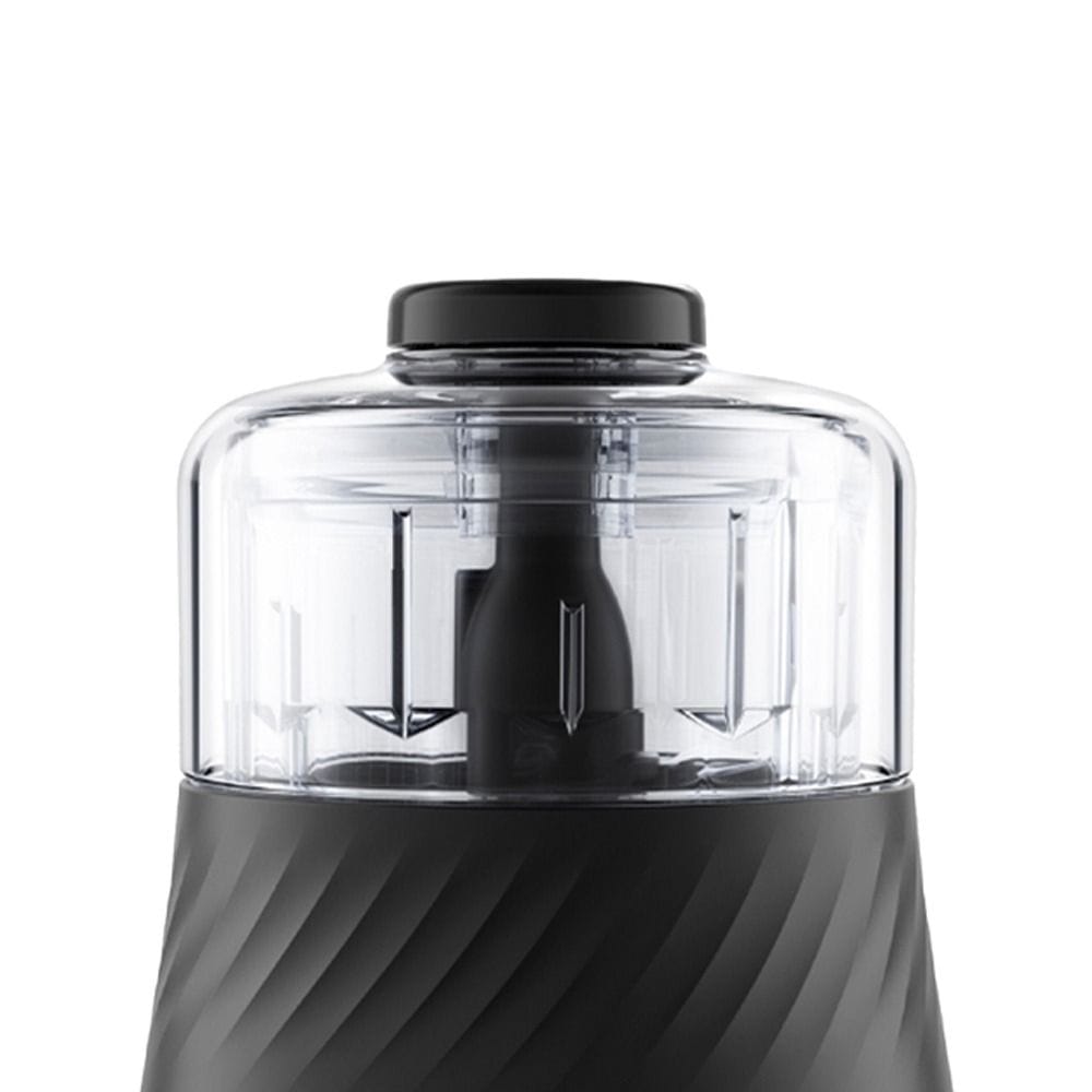 Moulinex La Moulinette Eco 4 In 1 Chopper 1000W, 500ml Capacity, Removable Knife, Eco-Design Chopper, Powerful Motor, Easy To Use - Black - DP712827