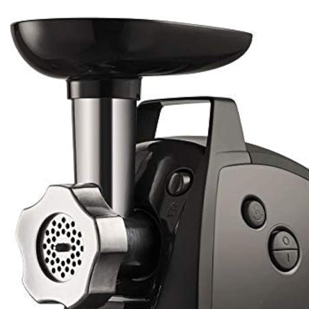 Moulinex HV8 Plus 4 In1 Meat Mincer 2000W, Stainless Steel, Versatile Functionality, Safe Reverse System, Easy To Use - Dark Grey - ME682827