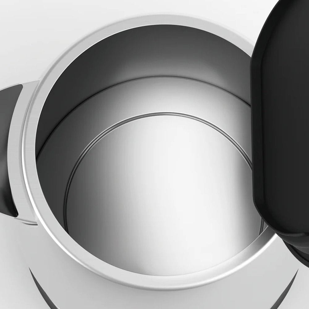 Moulinex Subito Select Electric Kettle 2400W, Capacity 1.7L, Removable Anti-scale Filter, 360° Rotational Base, Assisted Lid Opening - Silver - BY550D27