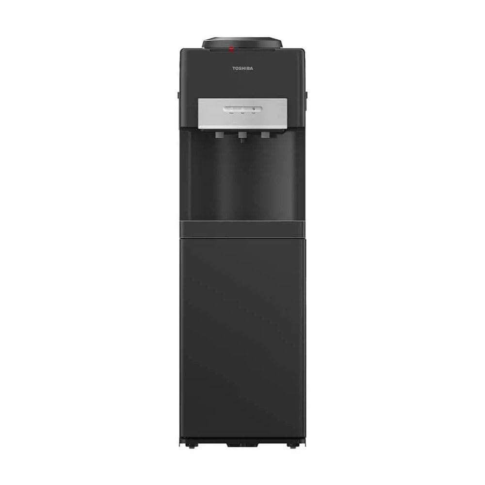 Toshiba Top Loading Electric Water Dispenser 2L, Screen Design, Temperatures Up To 3 Types, External Heating Technology - Black - RWF-W2034TG(K)