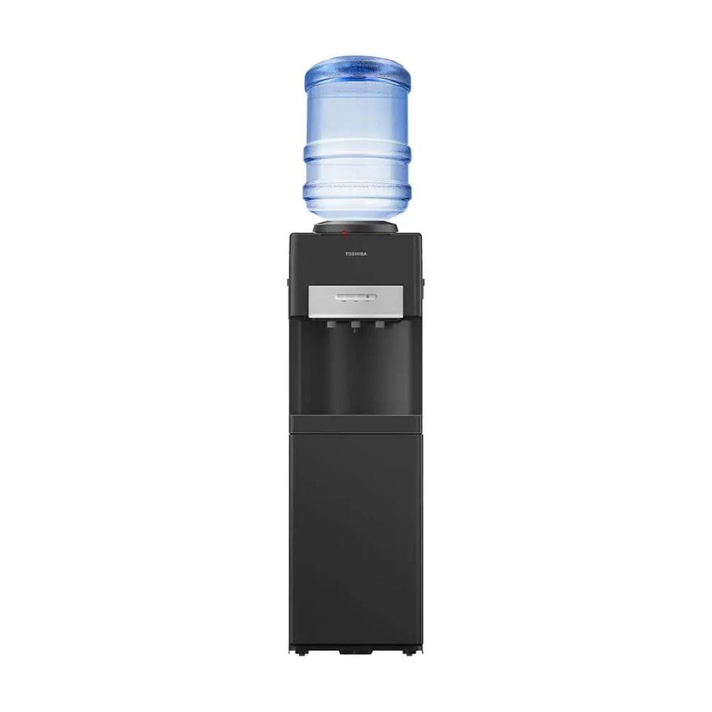 Toshiba Top Loading Electric Water Dispenser 2L, Screen Design, Temperatures Up To 3 Types, External Heating Technology - Black - RWF-W2034TG(K)