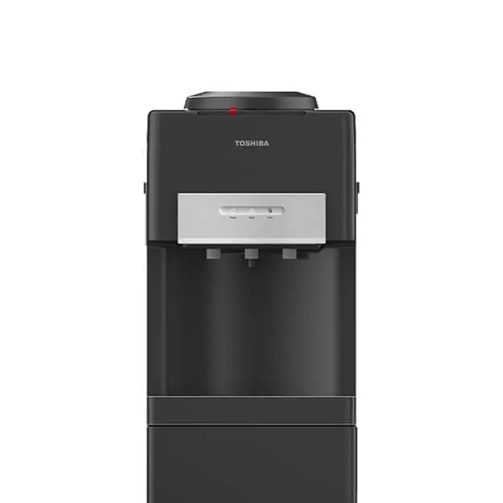 Toshiba Top Loading Electric Water Dispenser 2L, Screen Design, Temperatures Up To 3 Types, External Heating Technology - Black - RWF-W2034TG(K)