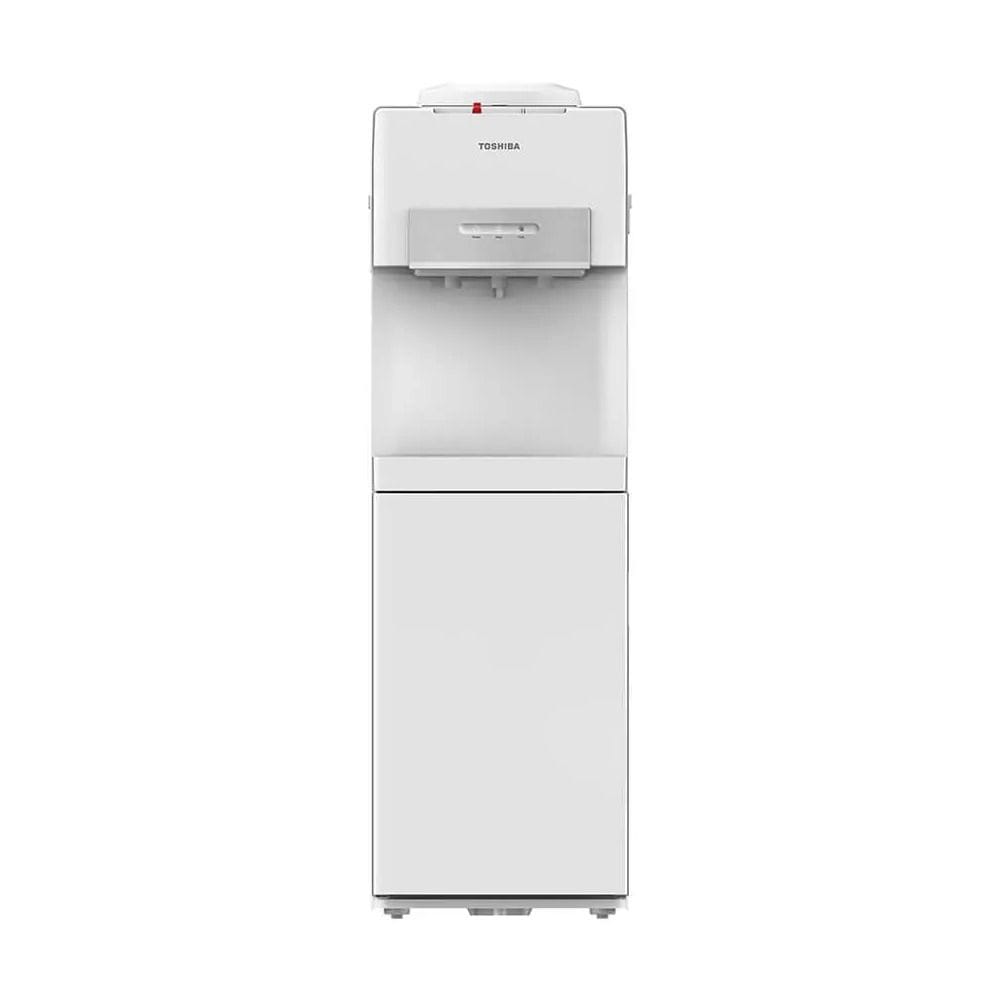 Toshiba Top Loading Electric Water Dispenser 2L, Screen Design, Temperatures Up To 3 Types, External Heating Technology - White - RWF-W2034TG(W)