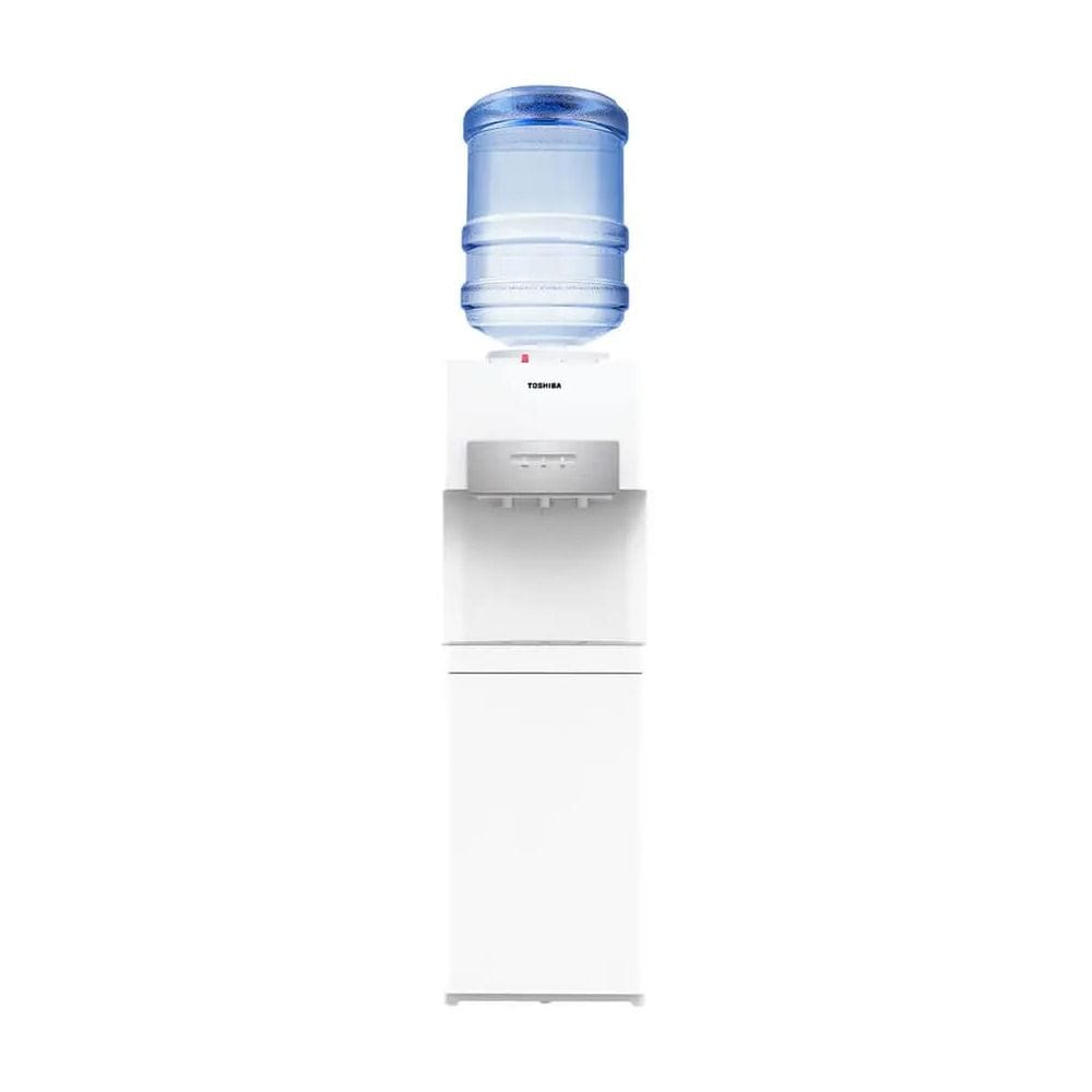 Toshiba Top Loading Electric Water Dispenser 2L, Screen Design, Temperatures Up To 3 Types, External Heating Technology - White - RWF-W2034TG(W)