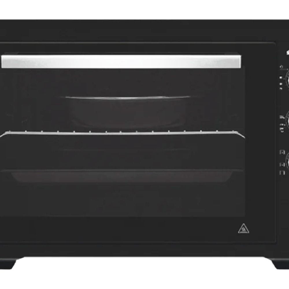 Simfer Oven Multi Cooker 50L, 360° Degree Rotary, Metal Control Panel, Manual Steam Support, Rotatable Motor, Mechanic Timer - Black - SM5005MTR