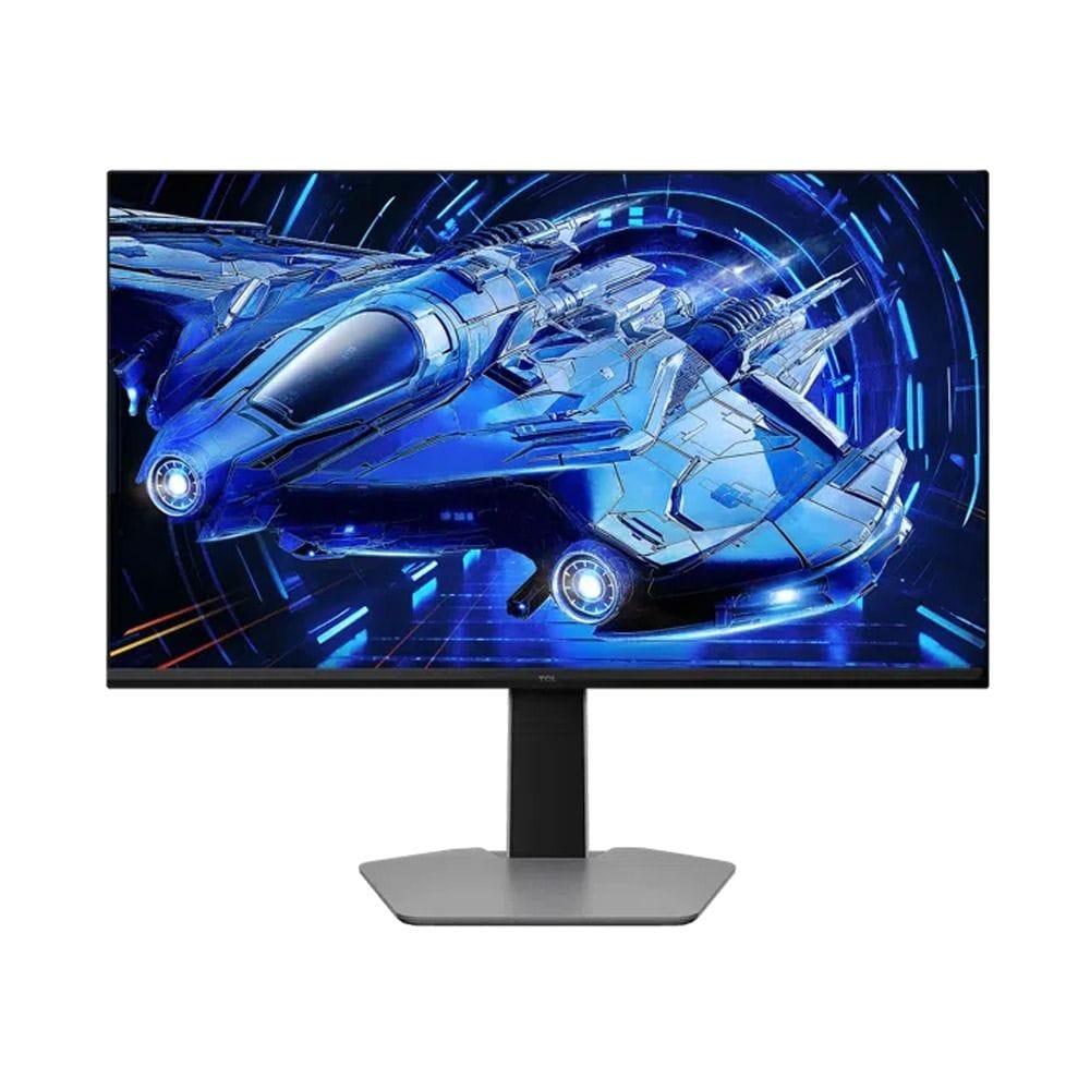 شاشة TCL QD Mini LED مقاس 27 بوصة، 180 هرتز، HDR 600 شمعة، تغطية ألوان 97% DCI-P3 - أسود - 27G64