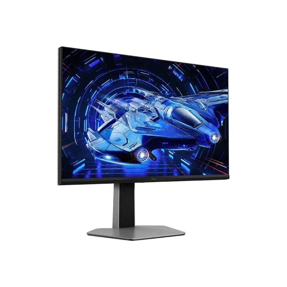 شاشة TCL QD Mini LED مقاس 27 بوصة، 180 هرتز، HDR 600 شمعة، تغطية ألوان 97% DCI-P3 - أسود - 27G64