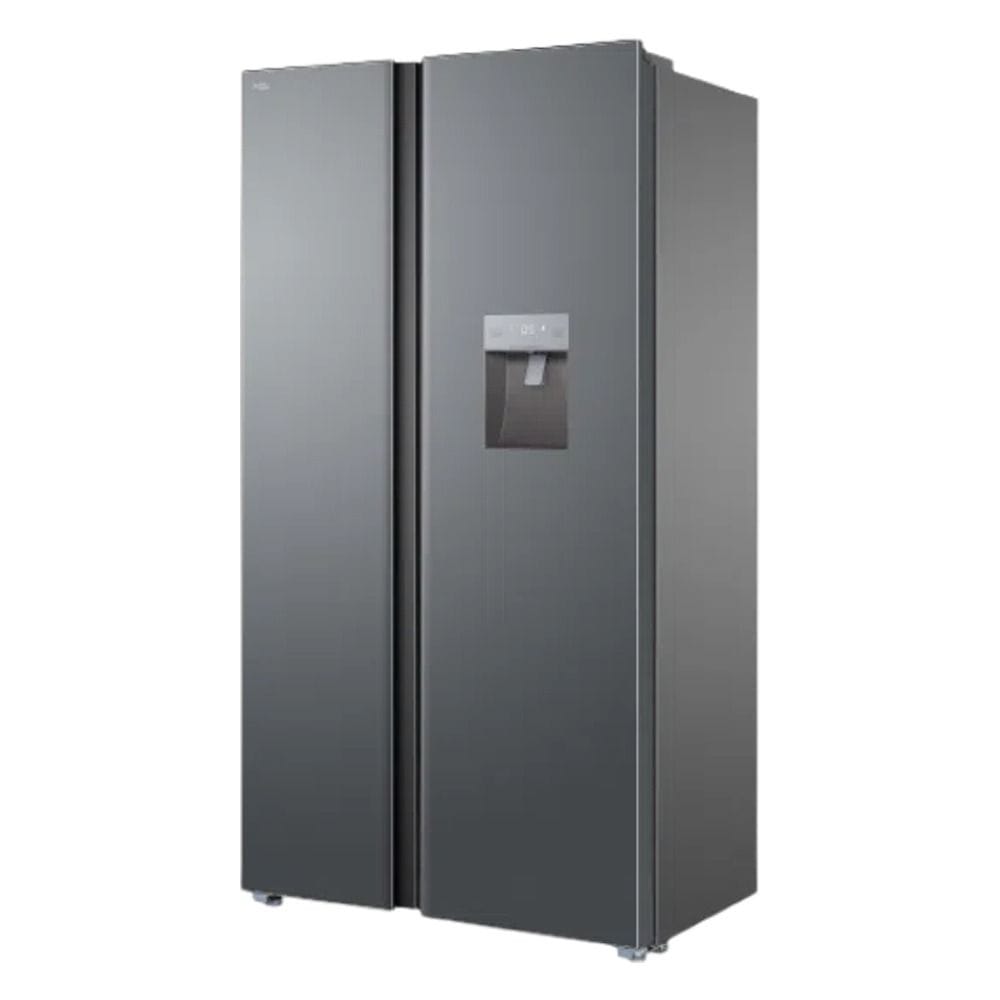 TCL  Side By Side Refrigerator 631L, 2-Door Configuration, Standard Power Supply Compatibility, 694.96 kWh Energy Consumption - Silver - P790SBSNWD