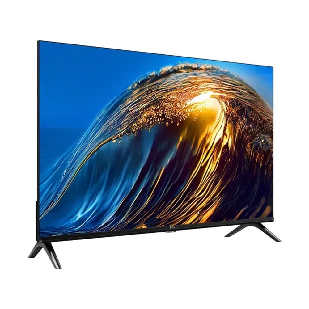 TCL 32 Inch 4K Smart Android LED TV , Instant HDR Rendering, Metallic Bezel-Less Design, Dolby Audio - Black - 32S4500A