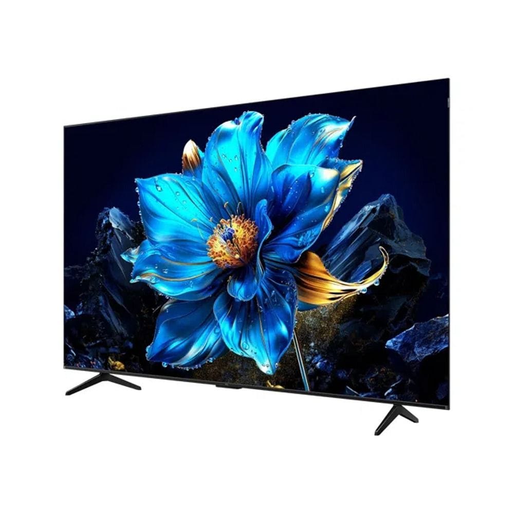 TCL 85 Inch 4K Smart QLED TV, High Dynamic Range, HVA Panel, HDR10+, AiPQ Processor, Dolby Vision Atmos - Black - 85P7K