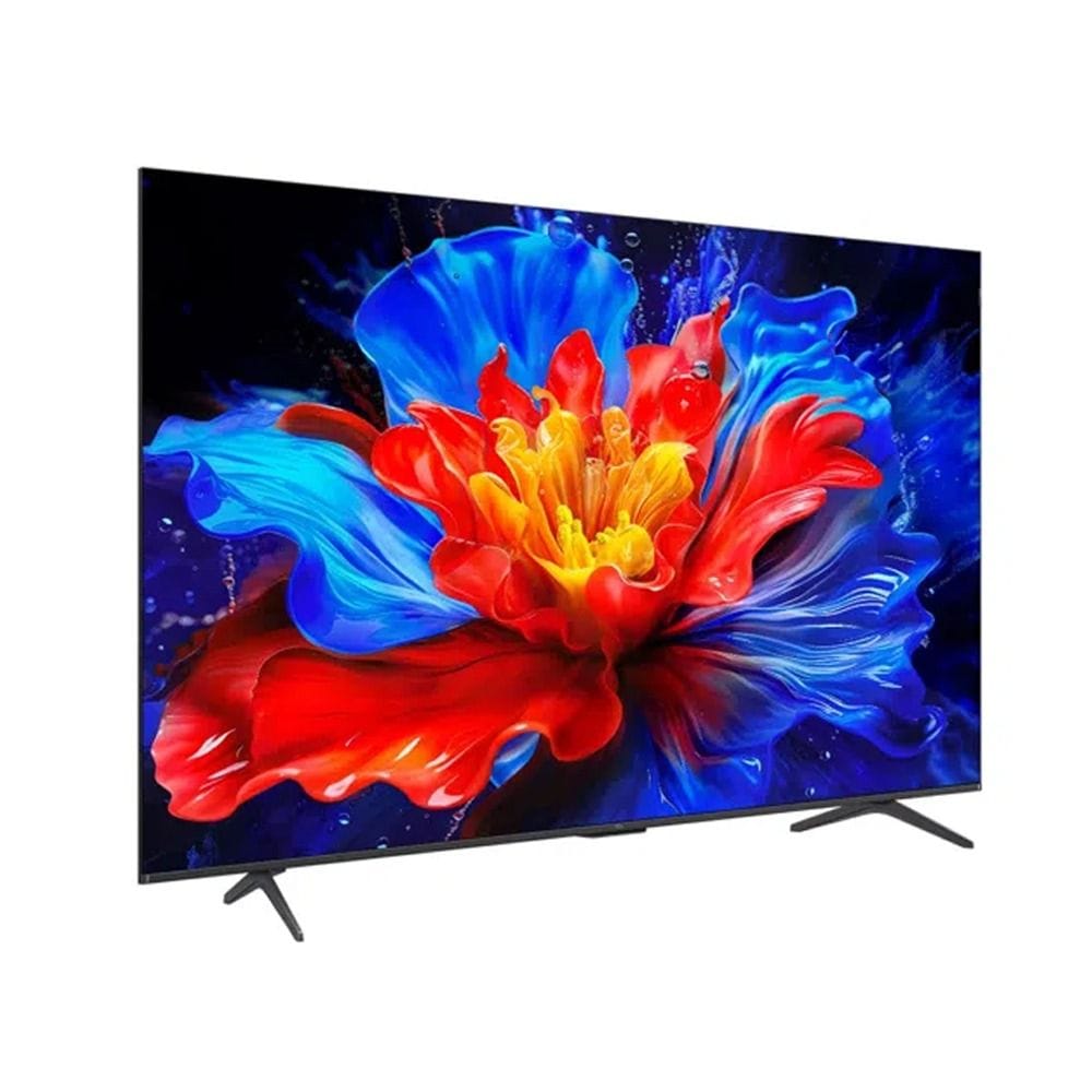 TCL 85 Inch 4K Smart QLED TV, AiPQ Pro Processor, 144Hz Native Refresh Rate, ONKYO 2.1 Hi-Fi System - Black - 85P8K