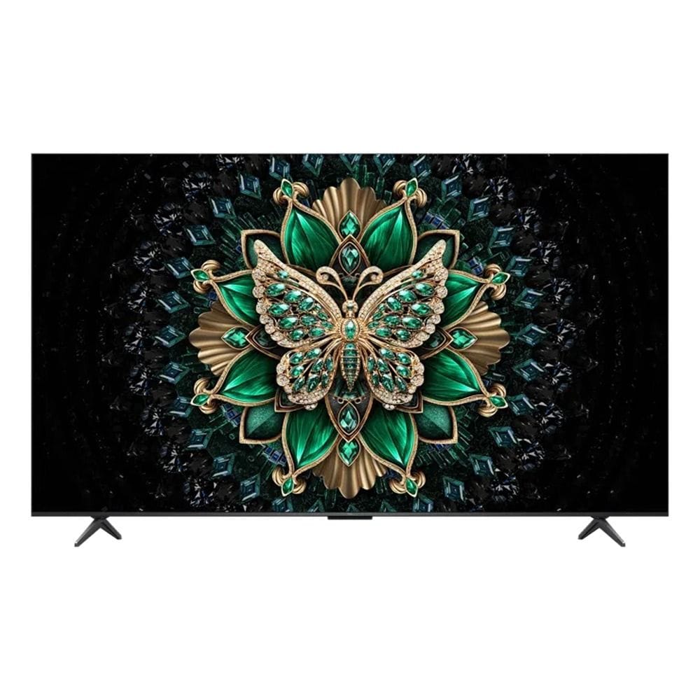 TCL 85 Inch Ultra HD 4K Premium Quad-Mini LED Smart TV, 144Hz Native Refresh Rate, High HDR Brightness, Ultra-High-Performance Display - Black - 85C6K