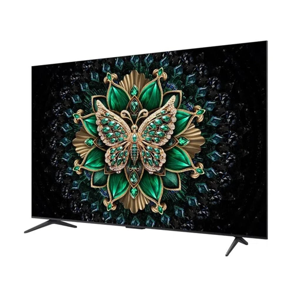 TCL 85 Inch Ultra HD 4K Premium Quad-Mini LED Smart TV, 144Hz Native Refresh Rate, High HDR Brightness, Ultra-High-Performance Display - Black - 85C6K