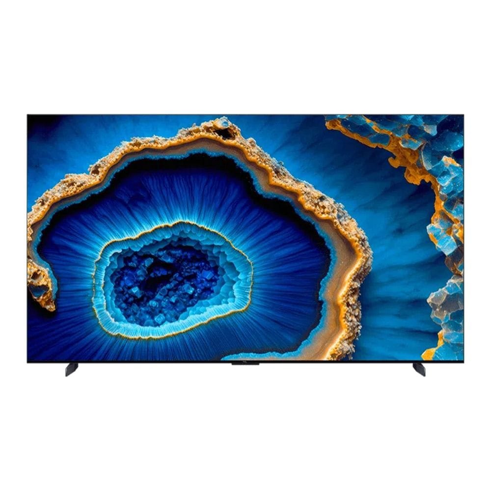 TCL 98 Inch Ultra HD 4K Quad-Mini LED Smart TV, HDR 1600 Nits Peak Brightness, 144Hz VRR For Ultra-Smooth Motion, 1344 Local Dimming Zones - Black - 98C755