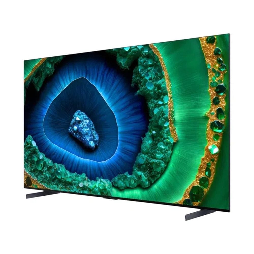 TCL 98 Inch Ultra HD 4K Premium Quad-Mini LED Smart TV, 2160 Local Dimming Zones, AMD FreeSync Premium Pro, Ultra Slim Design - Black - 98C855