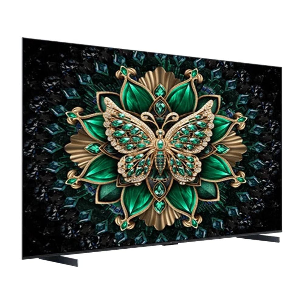 TCL 98 Inch Ultra HD 4K Premium Quad-Mini LED Smart TV, Precise Dimming Series Up To 512 Zones, High HDR Brightness, 144Hz Native Refresh Rate - Black - 98C6K