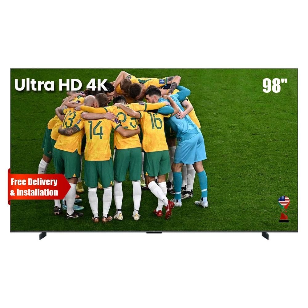 TCL 98 Inch Ultra HD 4K Premium Quad-Mini LED Smart TV, 144Hz Native Refresh Rate, Precise Dimming Series Up To 2048 Zones, Ultra Slim Design - Black - 98C7K
