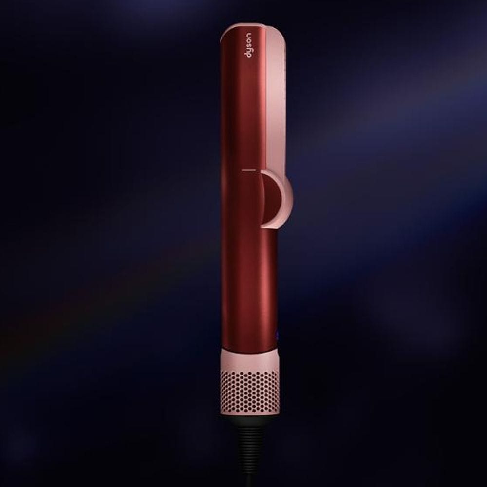 Dyson Airstrait Hair Straightener - Wet-to-Dry Styling, Airflow Straightening Technology, No Hot Plates Heat Damage Protection | Strawberry Bronze/Blush Pink - HT01
