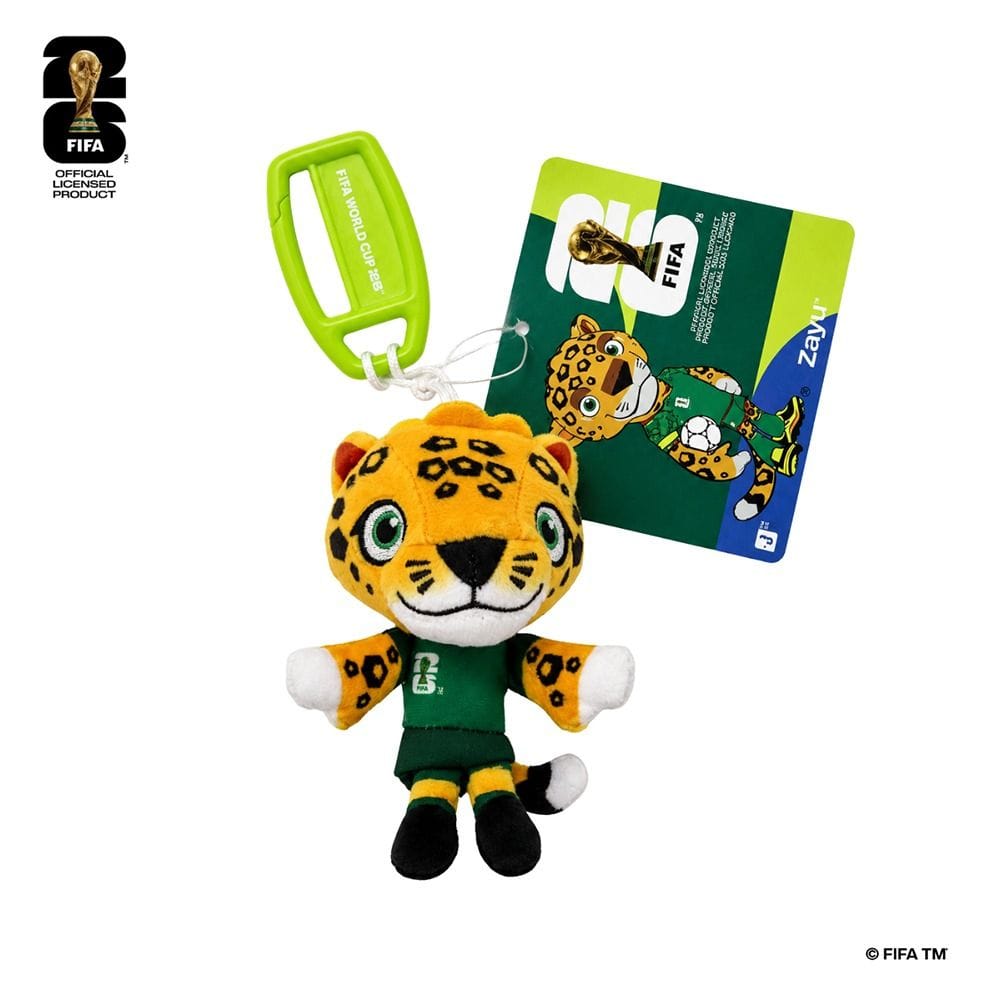 FIFA World Cup 2026 Official Licensed Product | JPFI - FIFA 4" Plush Mascot Mexico Keychain|JPFI00004