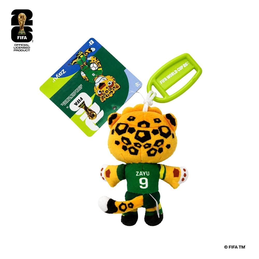 FIFA World Cup 2026 Official Licensed Product | JPFI - FIFA 4" Plush Mascot Mexico Keychain|JPFI00004