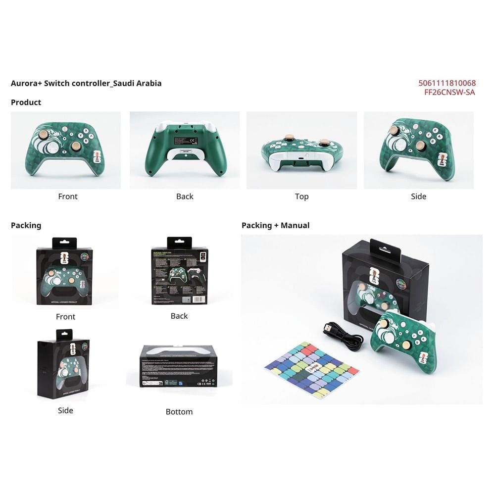 FIFA World Cup 2026 Official Licensed Product | Gaming Controller|FF26CNSW-SA