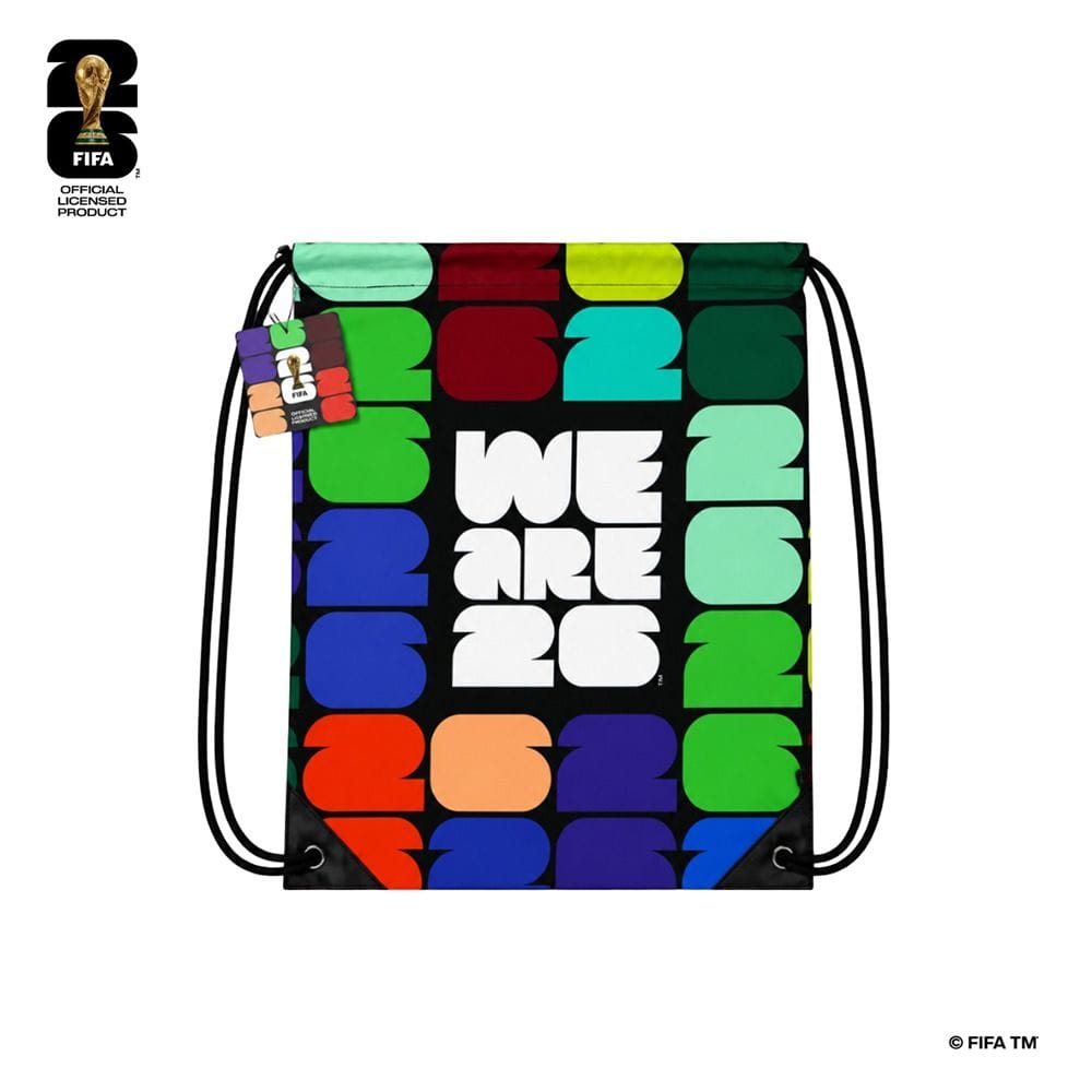 FIFA World Cup 2026 Official Licensed Product | Drawstring Bag - 07|F26-2509-007AS