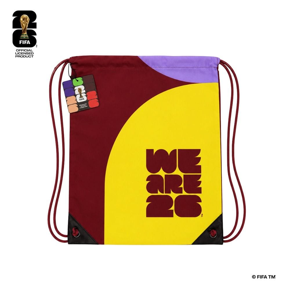 FIFA World Cup 2026 Official Licensed Product | Drawstring Bag - 09|F26-2509-009AS